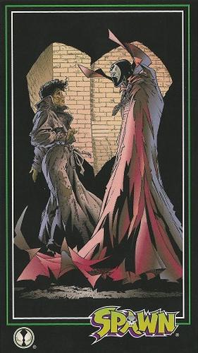 Spawn : 1995 Wildstorm Widevision Trading Cards : #59 - Spawn Goes Home