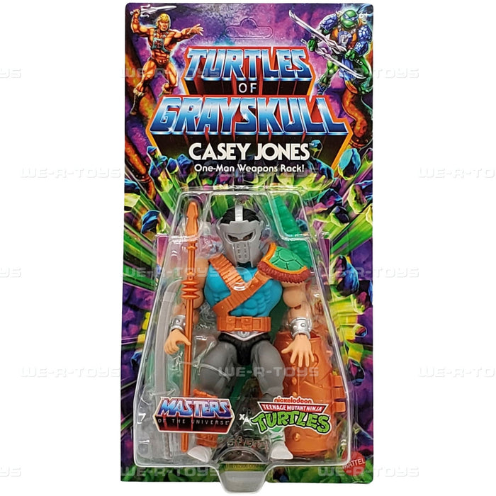 Action Figure: MOTU Origins Turtles Of Grayskull Casey Jones Action Figure