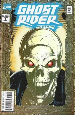 Ghost Rider 2099 #1 Prismatic Foil Cover