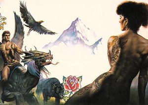 Boris Vallejo Trading Card Series 2 (1992) #25 - Live Tattoos
