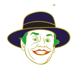Enamel Pin: Joker Crime Clown (Yesterdays Pins)