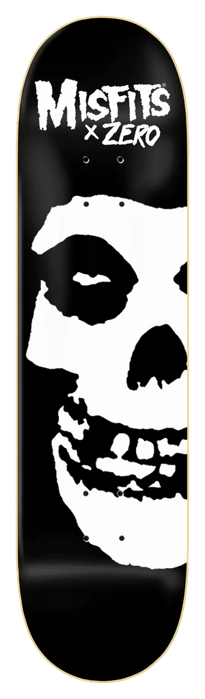 MISFITS FIEND SKULL - HAND-SCREENED - BLACK/WHITE 8.0"