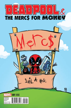 Deadpool & The Mercs for Money #1 Skottie Young Variant