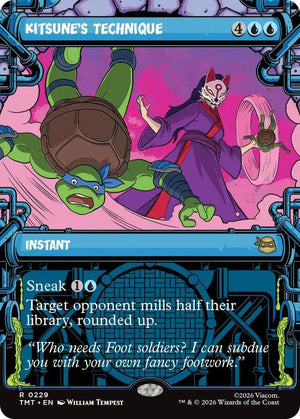 Magic The Gathering: Teenage Mutant Ninja Turtles : Kitsune's Technique (Showcase)