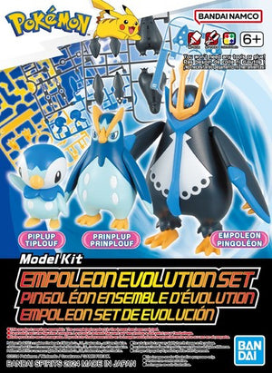 Pokemon - Empoleon Evolution Set Model Kit