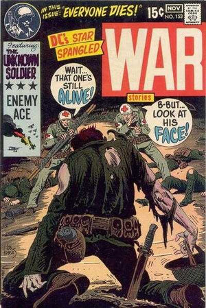 Star Spangled War Stories Featuring The Unknown Soldier (1952 2nd Series) #153