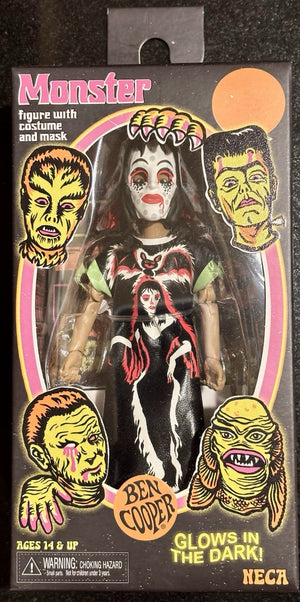 NECA BEN COOPER - Vampire Girl GLOW IN THE DARK!