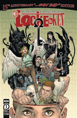 Locke & Key #1 Welcome To Lovecraft 15th-anniversary Variant Cover A