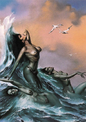 Boris Vallejo Trading Card Series 2 (1992)  #46 - Neryds