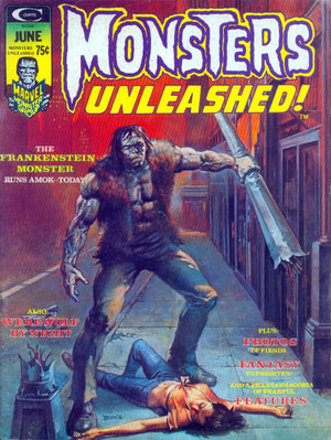 Monsters Unleashed #6 (1973 1st Series) Boris Vallejo Cover