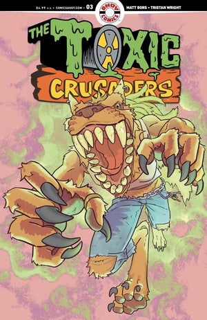 Toxic Crusaders #3 Cover B Molly Stanard Variant