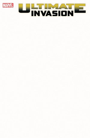 Ultimate Invasion #1 Blank Cover Variant