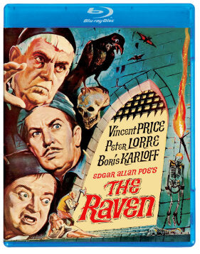 The Raven : Vincent Price / Peter Lorre / Boris Karloff Blu-Ray Special Edition (Used)