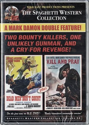 Dead Men Don't Count & Kill and Pray Double Feature : DVD Used Spaghetti Western Volume 34
