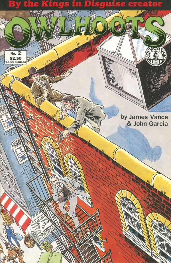 Owlhoots #2 (1990 Kitchen Sink Comix)