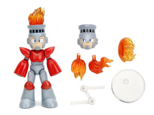 Mega Man : Fire Man - 4.5" Jada Action Figure