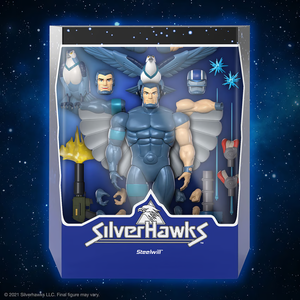 SilverHawks ULTIMATES! Steelwill Super 7 Figure MISB