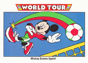 Disney Collector Cards (1991 Impel) 184 - Mickey Scores Again!