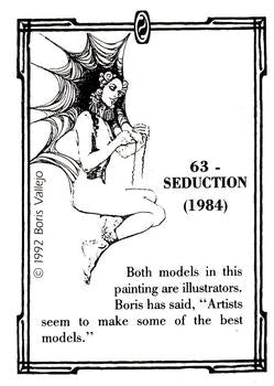 Boris Vallejo Trading Card Series 2 (1992) #63 - Seduction