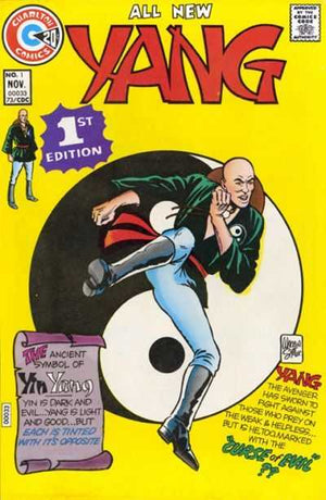Yang AKA "All-New Yang" #1 (Charlton Comics 1973)
