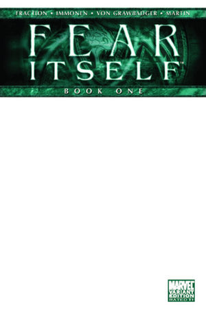 Fear Itself #1 Blank Sketch Variant