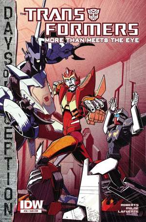 Transformers: More Than Meets the Eye #38 Nick Roche Subscription Variant