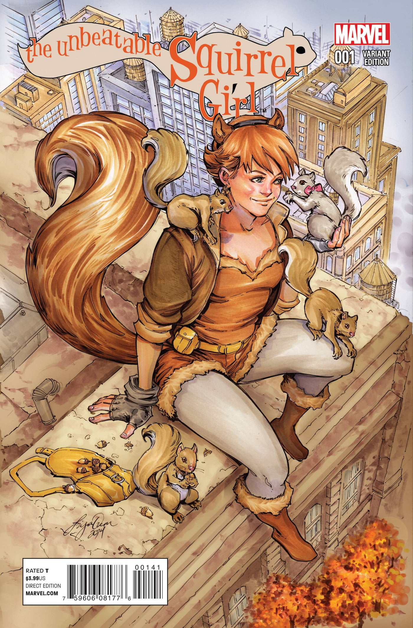 The Unbeatable Squirrel Girl #1 1:20 Siya Oum Variant (1st Series