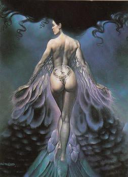 Boris Vallejo Trading Card Series 2 (1992) #61 - Angel