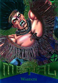 Marvel Metal 1995 Trading Cards : Warpath #123