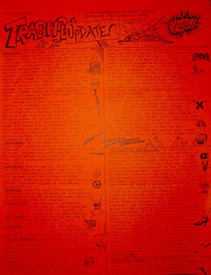 Trashola Vol. 3 #13 (1981 Horror Fanzine) Jim Morton's Bonus Issue After End of Publication