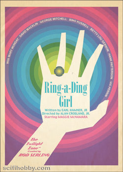 Twilight Zone Archives Trading Cards :Ring-A-Ding Girl J141