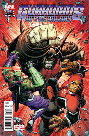 Guardians of the Galaxy #5  (2015 4th Series) Bendis