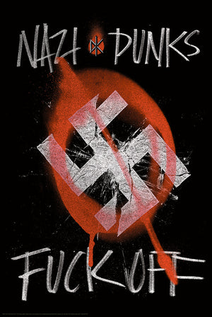 Poster: Dead Kennedys Nazi Punks F*** Off Poster Size 24X36