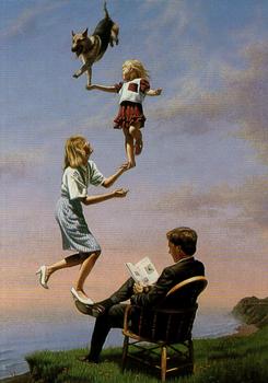 Beyond Bizarre : Jim Warren 1993 Trading Card Set  #62 - Family Balance