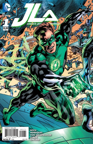 Justice League of America #1 (2015 Series) Green Lantern Variant
