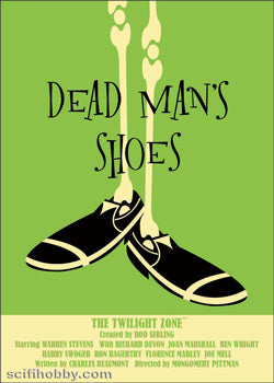 Twilight Zone Archives Trading Cards : Dead Man's Shoes J116