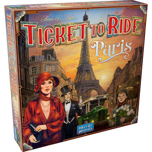 Ticket To Ride Paris (Board Game)