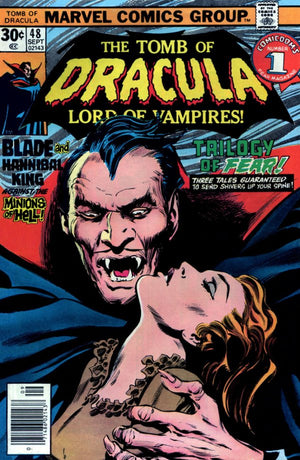 Tomb of Dracula #48 (Blade / Hannibal King Appearances)