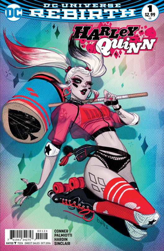 Harley Quinn #1 Babs Tarr Fried Pie Color Variant (2016 Series)