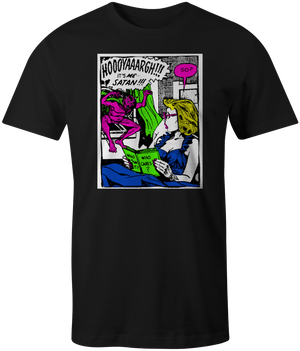 T-SHIRT: HOOOARGGHHH!!! I'M SATAN!!! (Neon Shirt!)