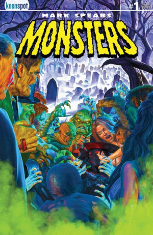 Mark Spears Monsters #1 (4th Printing Mark Spears Graveyard)