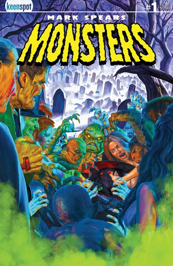 Mark Spears Monsters #1 (4th Printing Mark Spears Graveyard)