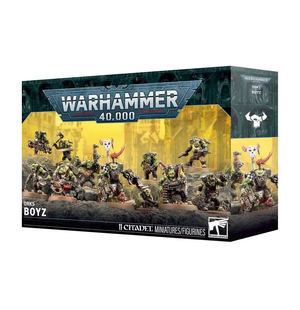 Warhammer 40,000 (40k) Orks Boyz Miniatures Set