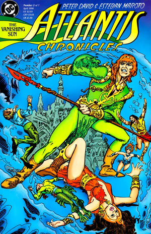 Atlantis Chronicles #2 (1990 Peter David Aquaman Ltd. Series)