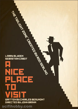 Twilight Zone Archives Trading Cards : A Nice Place To Visit J098