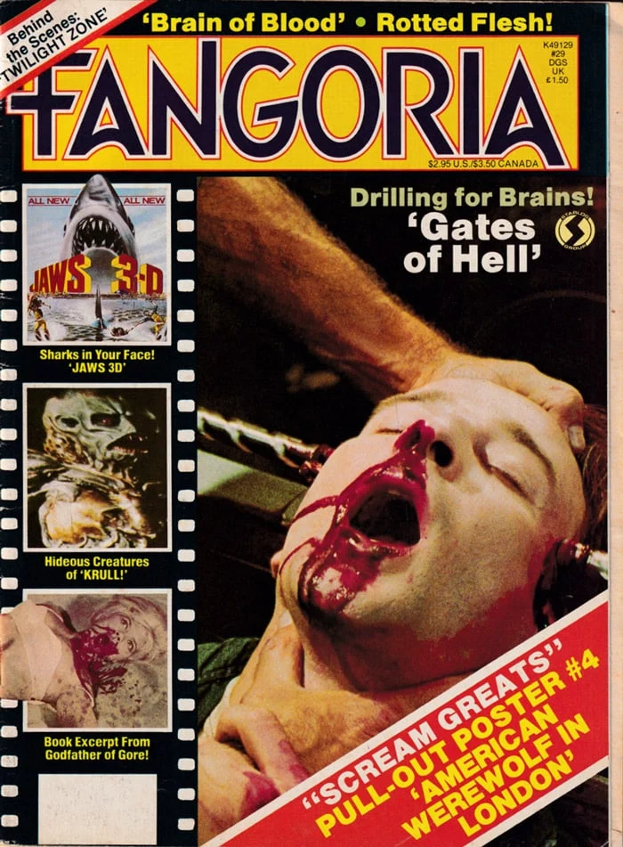 Fangoria #29 Gates of Hell Cover