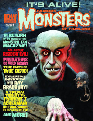 FAMOUS MONSTERS OF FILMLAND #251 Corbin Nosferatu Cover