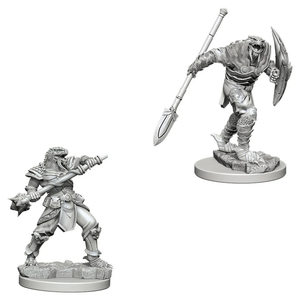 DnD Nolzur's Marvelous Unpainted Minis: Male Dragonborn Fighter with Spear