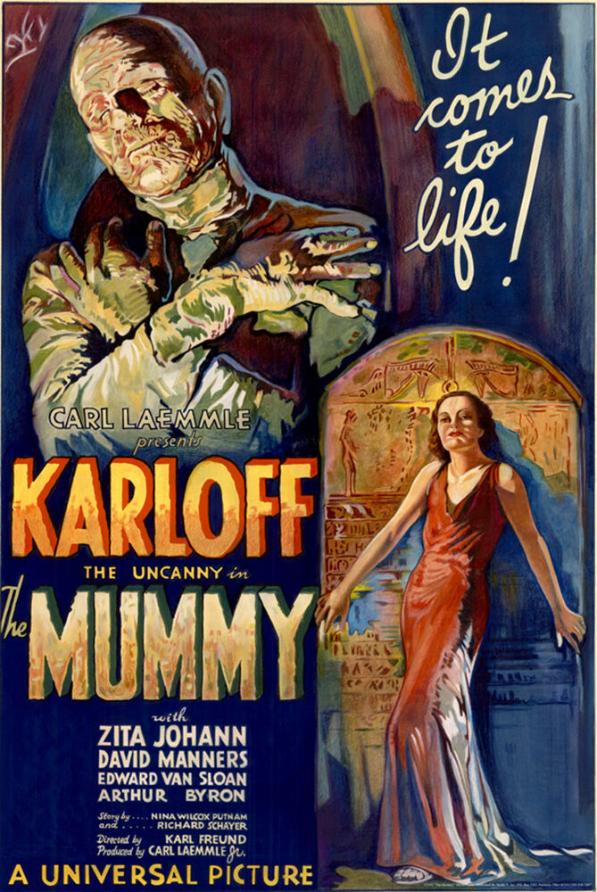 Poster: The Mummy - Movie Poster - Regular Poster Karloff