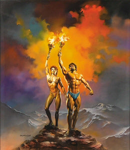 Boris Vallejo Trading Card Series 1 (1991) #1 The Torch